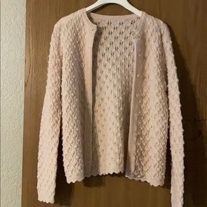Light blush/cream sweater